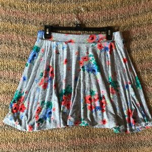 Floral Skater Skirt